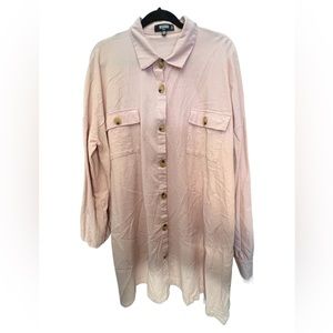 Missguided Oversized Shirt Dress